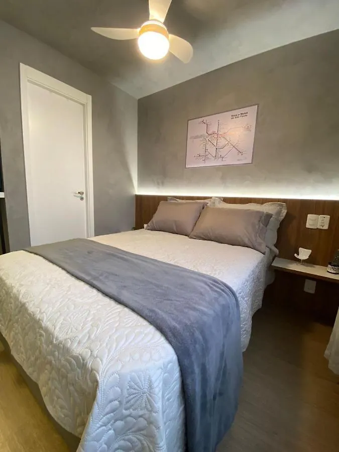 Διαμέρισμα Maravilhoso Apartamento Em Frente Ao Metro Bras ! Σάο Πάολο