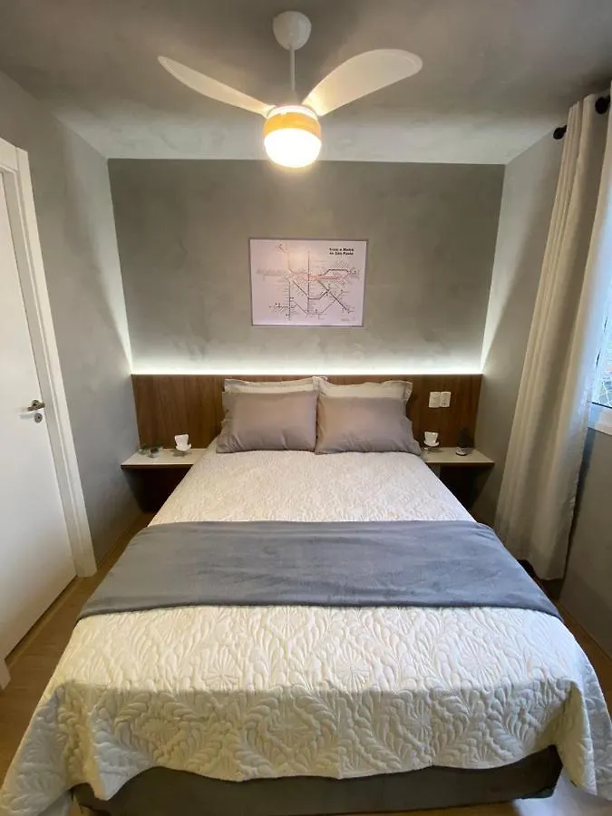 Maravilhoso Apartamento Em Frente Ao Metro Bras ! Σάο Πάολο 0*,